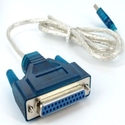 تبدیل USB به پارالل 25 پین ماده دی نت